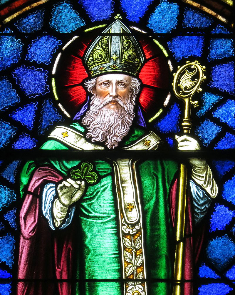800px-Saint_Patrick_Catholic_Church_(Junction_City,_Ohio)_-_stained_glass,_Saint_Patrick_-_detail.jpg
