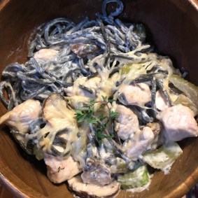 Squid Ink Turkey Tetrazani